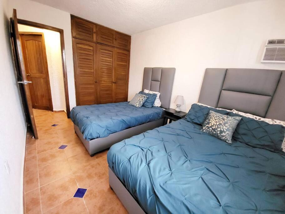 2 Rooms Apartment With Private Beach In Puerto Juarez Cancún Buitenkant foto