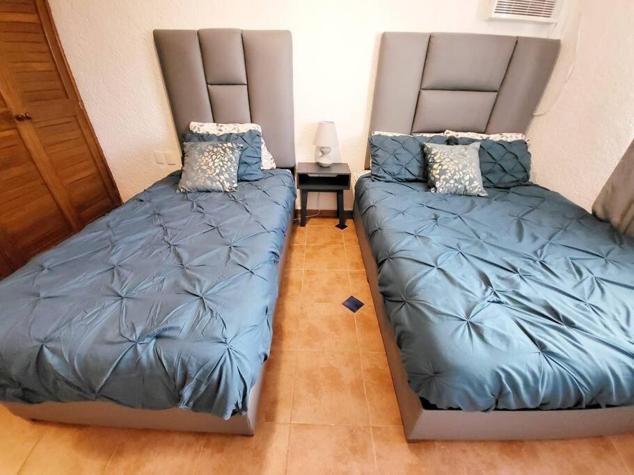 2 Rooms Apartment With Private Beach In Puerto Juarez Cancún Buitenkant foto